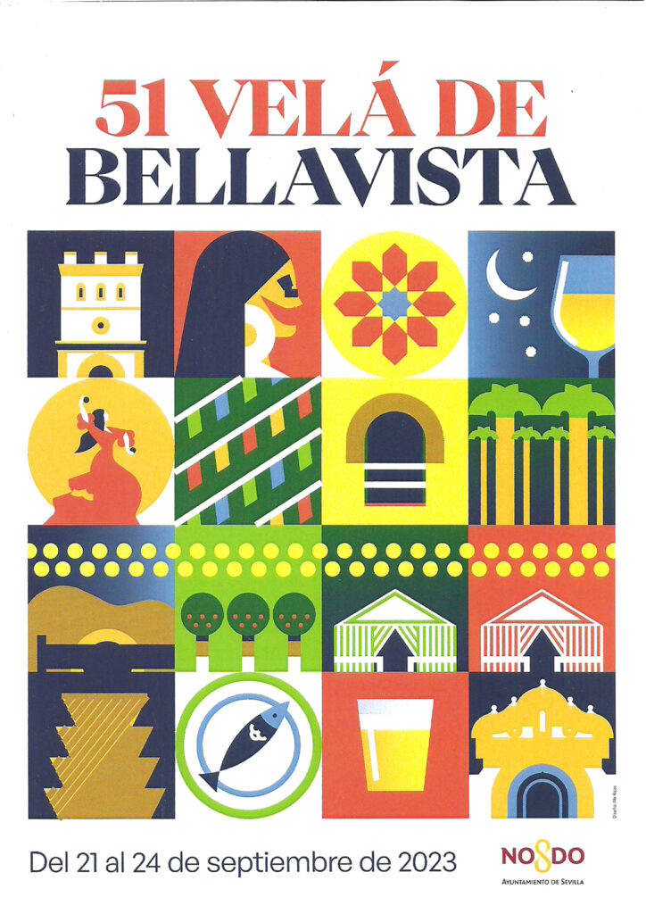 Cartel de la Velá de Bellavista 2023